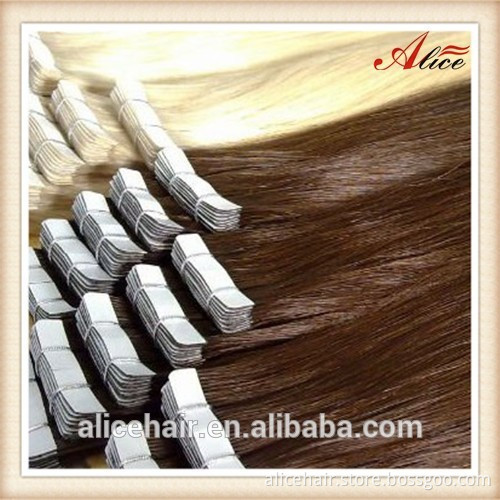 Wholesale remy russian tape in hair extensions